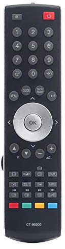 ALLIMITY CT-90300 Télécommande Fit for Toshiba REGZA LCD TV 19AV505D | 26AV505 26AV505D 32AV503D 32AV505 32AV505D 32AV515D 32AV555D 32AV563D 37AV504D 37AV505D 37AV555D