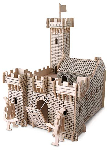 Quay Knight Castle Woodcraft Construction Kit FSC