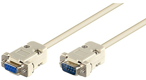 SM-PC®, 2m serielle DSUB9 Anschlusskabel Verlängerung Stecker auf Buchse #062