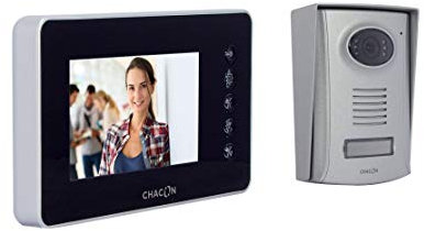 Videoportero cableado 4,3’’ - Negro