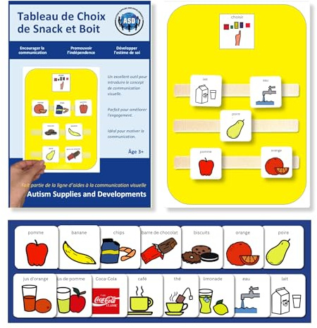 Autism Supplies & Developments-Producto de comunicación Visual para el Autismo, Color Azul Supplies and Developments SNA_FR