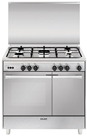 Glem UR965VI Libera installazione Piano cottura a gas A Acciaio inossidabile cucina