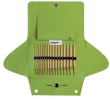 Addi Click interchang. Needle case Bamboo 3.50-8.00mm - 1pc