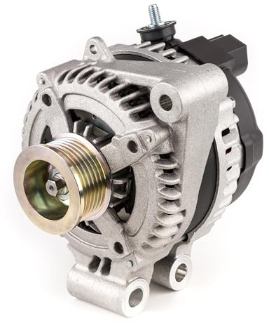 DENSO DAN1103 Lichtmaschine 150A 14V mit Mehrfachriemenscheibe Kompatibel mit LAND ROVER Range Rover Sport L320 8W8310300AB 8W8310300AC 8W8310300AD