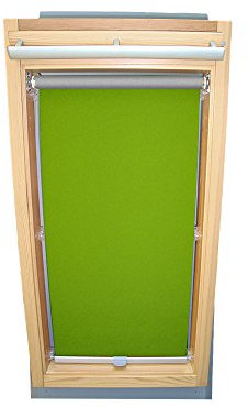 Easy-Shadow Hochwertiges Abdunkelungsrollo Rollo Thermo limone für Velux DKL/DKU/RHL/RHU-EP GGU,GPU,GHU,GTU FK06 ALU // Maßanfertigung