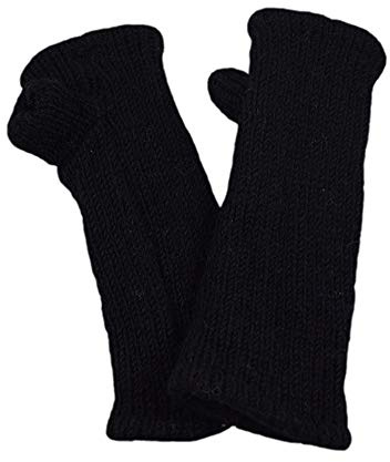 musimon Handstulpen Pulswärmer Stulpen gestrickt Naturwolle gefüttert