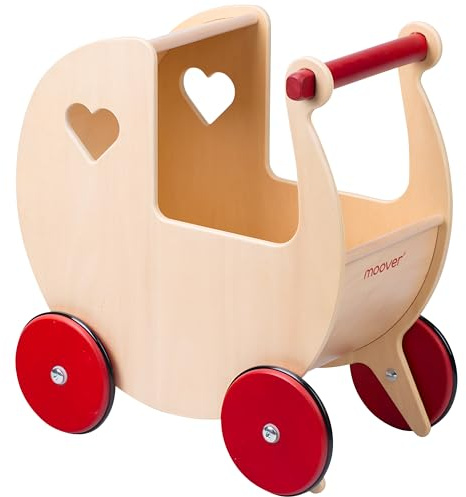 Moover Toys Puppenwagen, natur