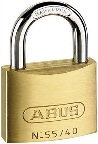 Abus - 55/40 40mm Messing Vorhängeschloss Gleichschließend 5401 - ABUKA02868