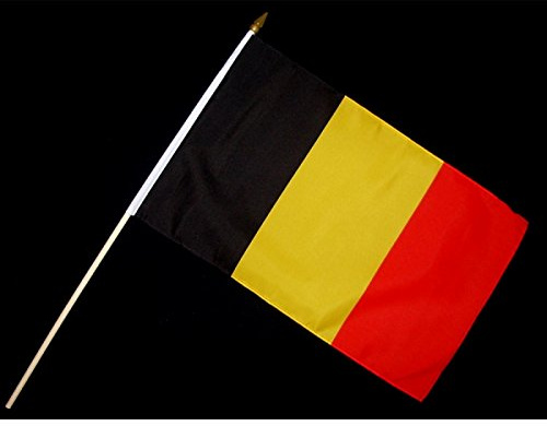 Everflag Stock-Flagge 30 x 45 : Belgien