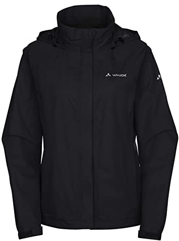 VAUDE Women's Escape Bike Light Jacket| Leichte 2-Lagen Regenjacke - Zuverlässiger Rad-Regenschutz | Dünnes Netzfutter | Kapuze im Kragen | Reflektierende Elemente | Eco Finish