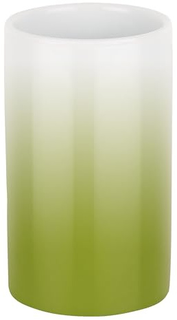 Spirella Gobelet Céramique Tube Gradient Vert