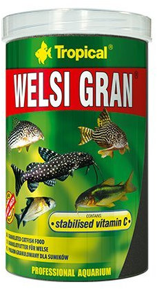 Welsi Gran 250 ml/162 g Mehrzutatenreiches sinkendes Granulat für Grundfütterungsfische
