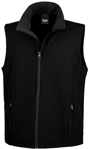Ergebnis r232 m bedruckbar Softshell Bodywarmer XL schwarz/schwarz