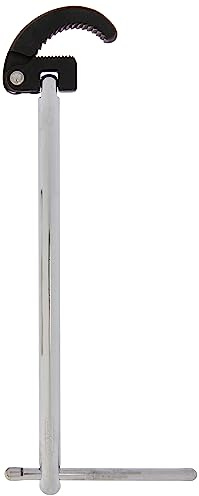 Draper 56442 Adjustable Wrench for Basin, 40mm Capacity , Black