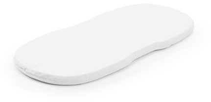 Stokke - Juego de sábana bajera 2 piezas para capazo de coche de paseo trailz y crusi blanco