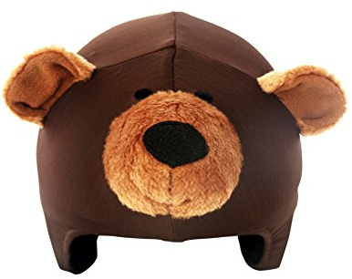 COOLCASC® Couvre Casque Universal, Ours Brun