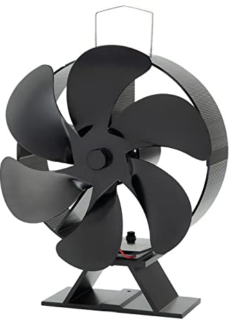 Générique Ventilateur pour Poêle à Granulés et Bois - Ventilateur de Cheminée Sans Électricité Requise