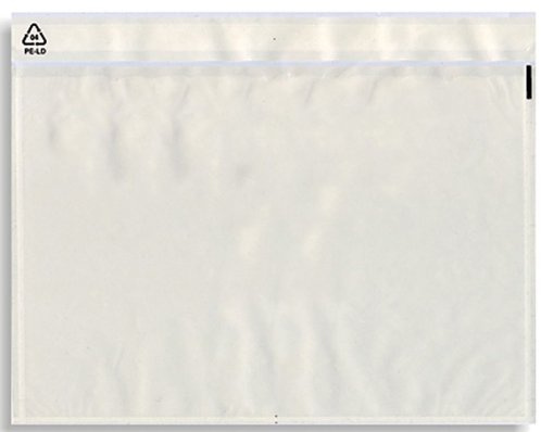 Dokumententaschen C5 neutral/522372 transparent 230x160 mm 45my Inh.1000