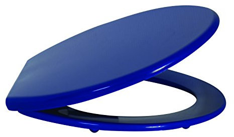 MSV Abattant WC PP Bleu Marine - Charnières PS