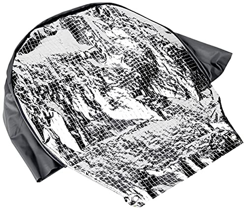 Hindermann Radschutzhülle mit Sonnenreflektion 1-Achs-Wohnwagen