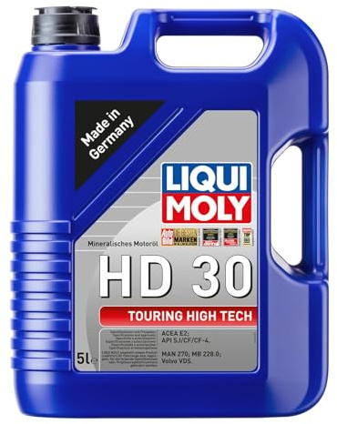 Liqui Moly Touring High Tech HD 30 | 5 L | mineralisches Motoröl | Art.-Nr.: 1265