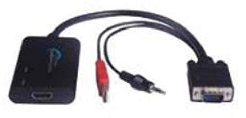 Microconnect VGA to HDMI Converter - cable interface/gender adapters (,Black