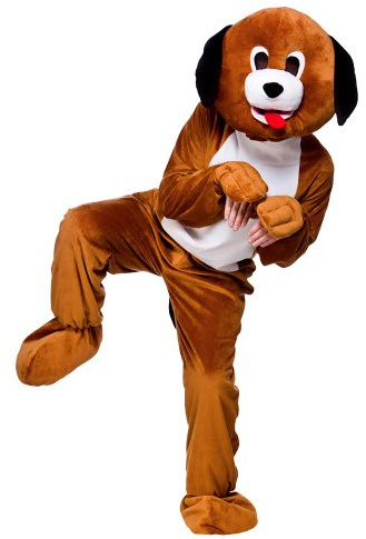 Maskot hundvalp maskot vuxen maskot & djurkostymer | damer mäns underhållarkläder | maskeraddräkt