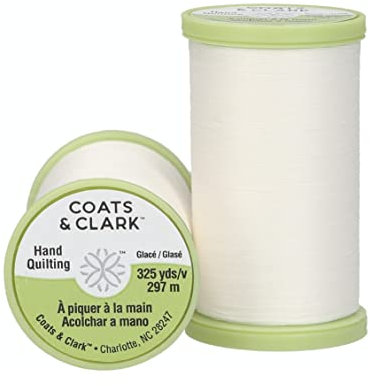 MEZ Dual Duty Handquilting, 325yds, S960000-00100, Farbe:100, Nähgarne White 297m