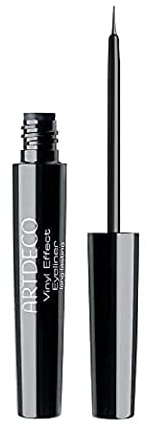 ARTDECO Vinyl Effect Eyeliner Long-Lasting | Flüssiger Eye Liner langanhaltend und wasserfest, glänzender Gloss Effekt, schwarz, 1 x 4, 5 ml