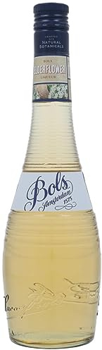 BOLS, Elderflower Licor de Flor de Saúco 70 cl, 17% Vol, Floral, fresco | Aromático, perfecto en Elderflower Collins, Gin Tonic y cócteles modernos, infusionado con ingredientes botánicos naturales.