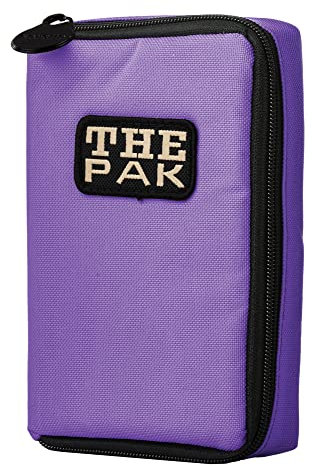 Karella Darttasche The PAK original, violett, Platz für 3 Dartsets, handlich und geräumig, Perfekter Schutz, Dartcase, Tasche für Darts
