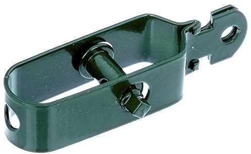 Alberts 854423 Drahtspanner | verzinkt, grün kunststoffbeschichtet | Größe 3 | Länge 115 mm | 50er Set