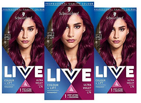 Schwarzkopf Live Color +Lift L76 Ultra Violet 142.5 ml