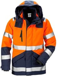 Fristads Hi Vis Gore-Tex Shell Jacke Klasse 3 4988 Gxb - Unisex-Erwachsene - Orange - S-3XL