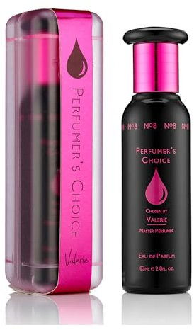 PERFUMER’S CHOICE Nr. 8 von Valerie Parfüm für Damen 83 mlEau de Parfu. Luxusduft -Damen Parfüm, Lang anhaltende Damenparfumsvon Milton-Lloyd
