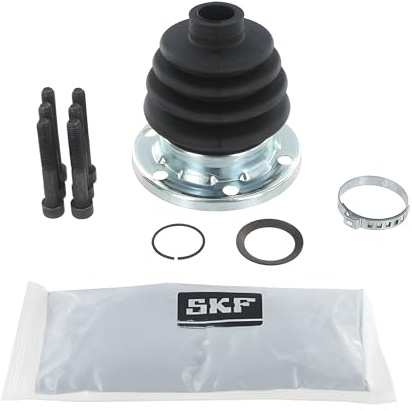 SKF Antriebswellen-Faltenbalgsatz VKJP 6101 Position getriebeseitig Höhe 110 mm Länge 190 mm Breite 110 mm - OE-Qualität | Kompatibel mit: ALFA ROMEO 155, FIAT CROMA, TEMPRA, TEMPRA S.W., TIPO, FORD SCORPIO I, SCORPIO I Stufenheck
