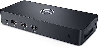 Stazione di attracco Dell D3100 USB 3.0 Ultra HD Triplo video (DisplayPort, 2x HDMI, 6x USB, RJ45) Nero