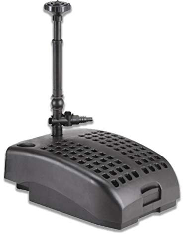 HALF OFF PONDS Sting Ray 1200 – 1200 – 1200 galones Estanque Todo en uno Filtro Sumergible, Bomba, 9 vatios UV Clarifier, y Fuente
