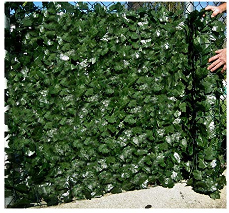 Best Artificial. Seto artificial de ocultación de hiedra inglesa de 1,5 x 3 m, no pierde color, para dar privacidad, como muro de separación o valla de jardín, resistente a rayos UV