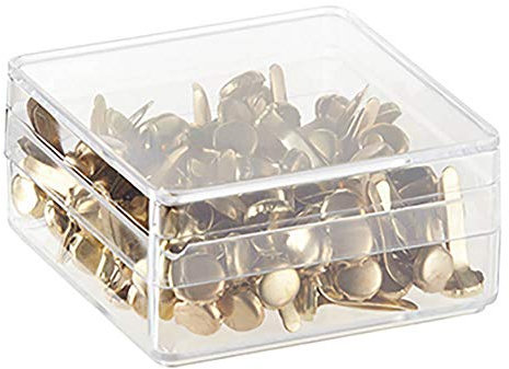 ALCO 341 Musterbeutelklammern 100 Stück, Rundkopf, 23 mm