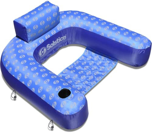 SOLSTICE 15120DC Designer Chair Loop Lounger, Multicolor