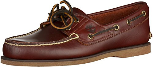 Timberland Herren CLS 2-Eye Boat Halbschuhe, Braun (Rootbeer Smooth), 41 EU