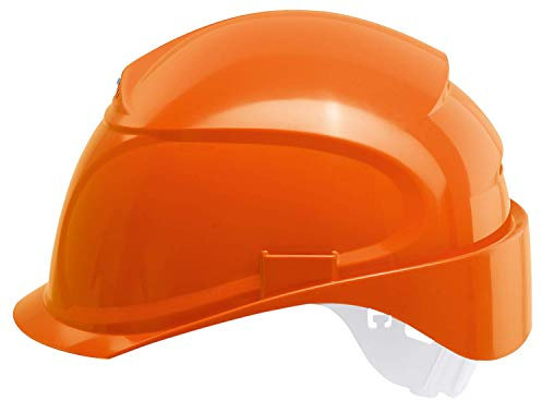 Uvex Airwing B-S Belüfteter Bauhelm - Kurzer Schirm - Orange