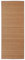 vidaXL Alfombra de bambú Natural Rectangular Color marrón, 80 x 300 cm