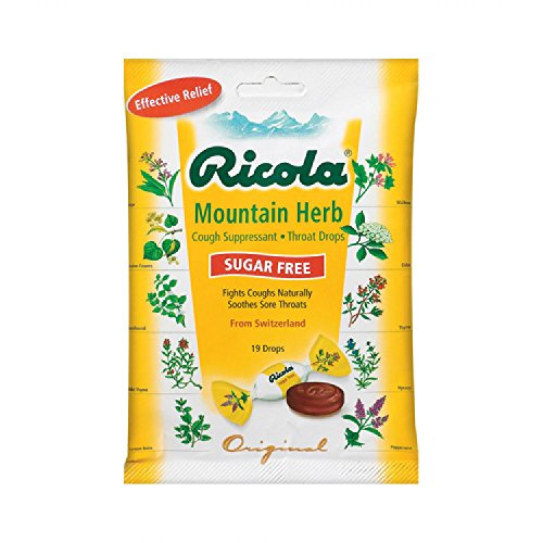 Ricola Mountain Herb Sugar Free 19 Drops