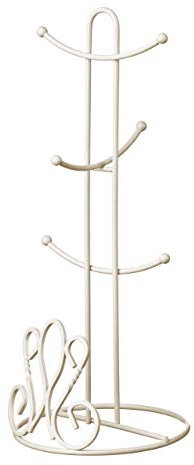 Premier Housewares De Lis Mug Tree - Cream