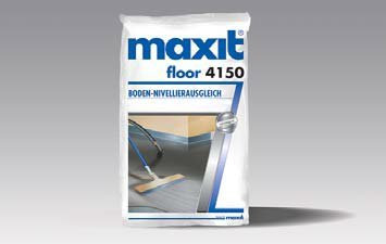 MAXIT floor 4150 compensazione livellante composto cementizio | 25 kg | composto livellante per pavimenti modificato con polimero per spessori di strato compresi tra 1 e 30 mm | solo per interni