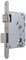 Tesa Assa Abloy 40106PRHN Cerraduras De Embutir Para Puertas De Madera Niquelado Entrada 60 mm/Frente Redondo 4010-P