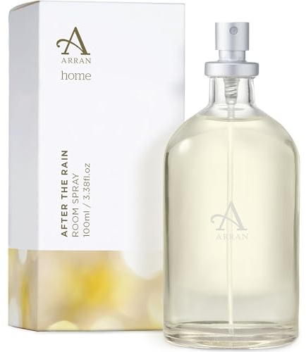 Arran Sense of Scotland After the Rain Home Scented Room Spray Mist Air Freshener (100ml) Fresh, Sensual & Gentle with Rose Petals, Musk, Floral Citrus & Soft Woods