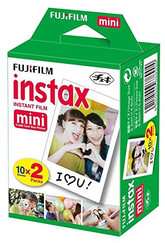 Fujifilm Instax Mini Lot de 20 films instantanés